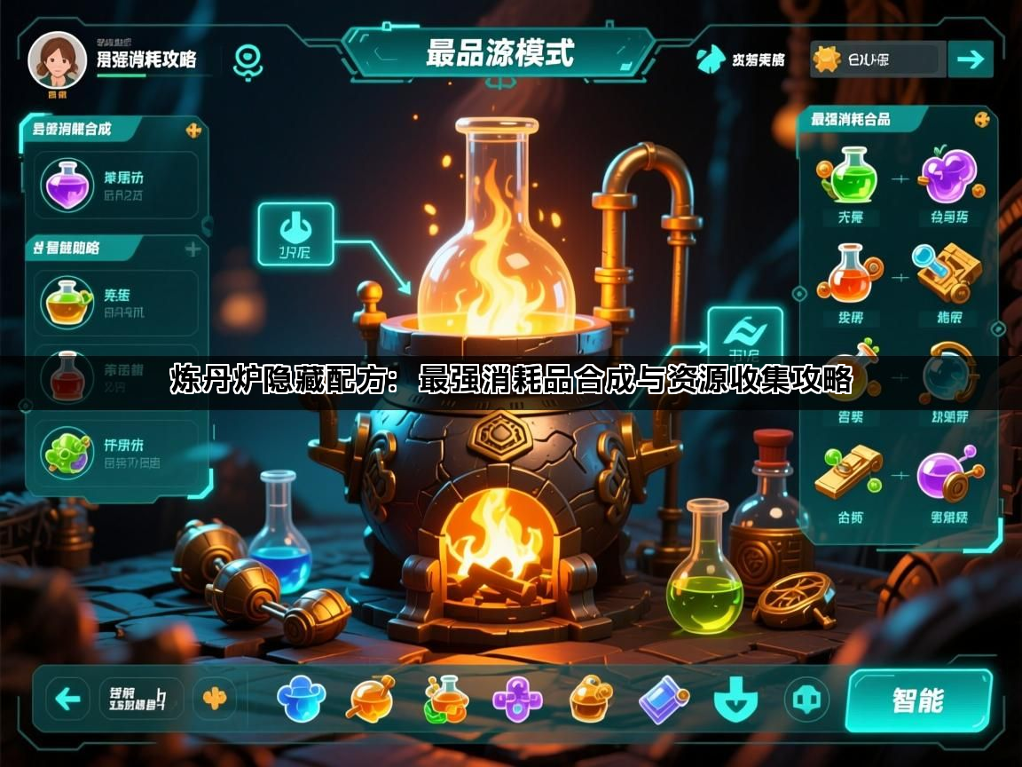 炼丹炉隐藏配方：最强消耗品合成与资源收集攻略