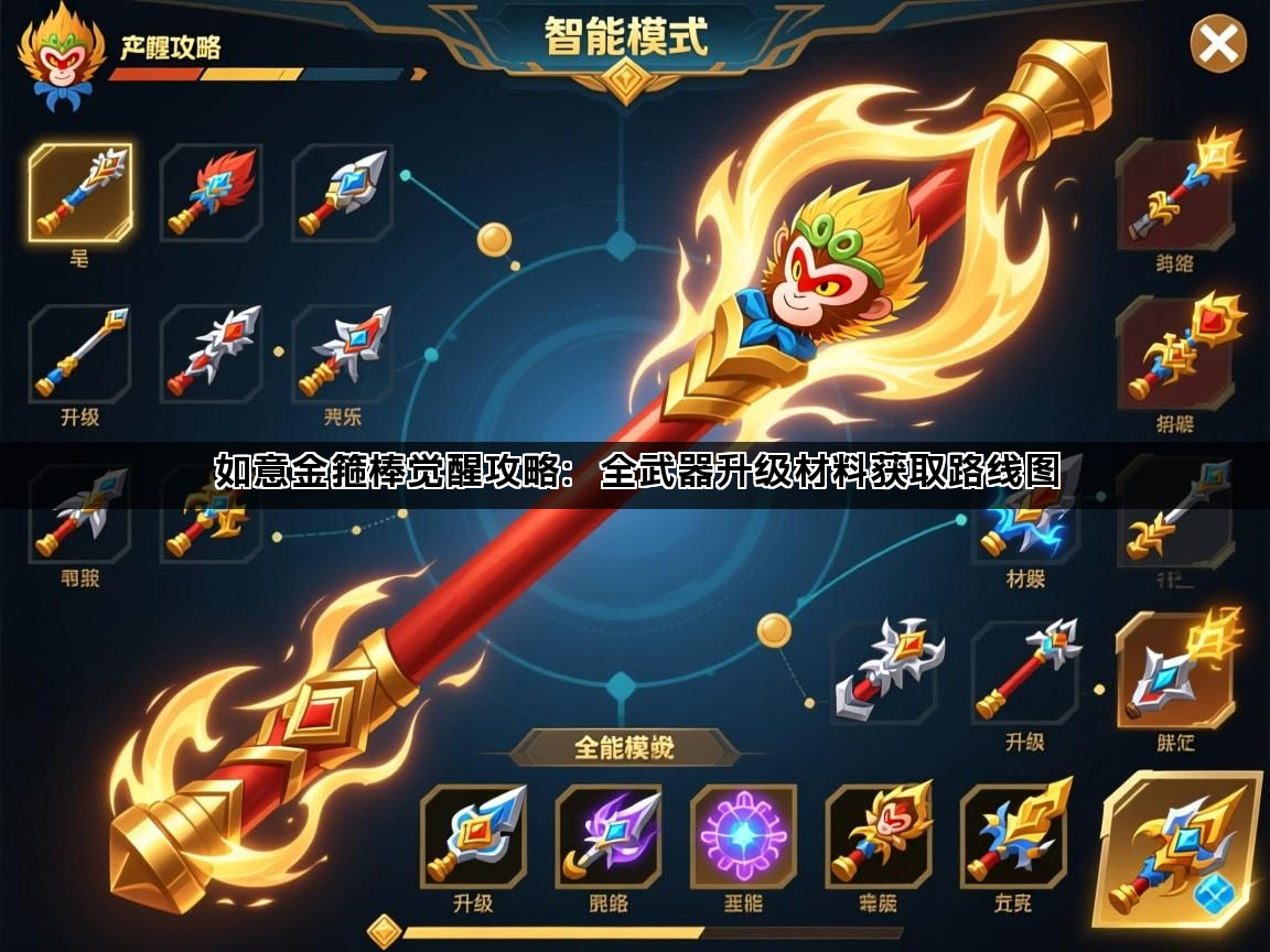 如意金箍棒觉醒攻略：全武器升级材料获取路线图