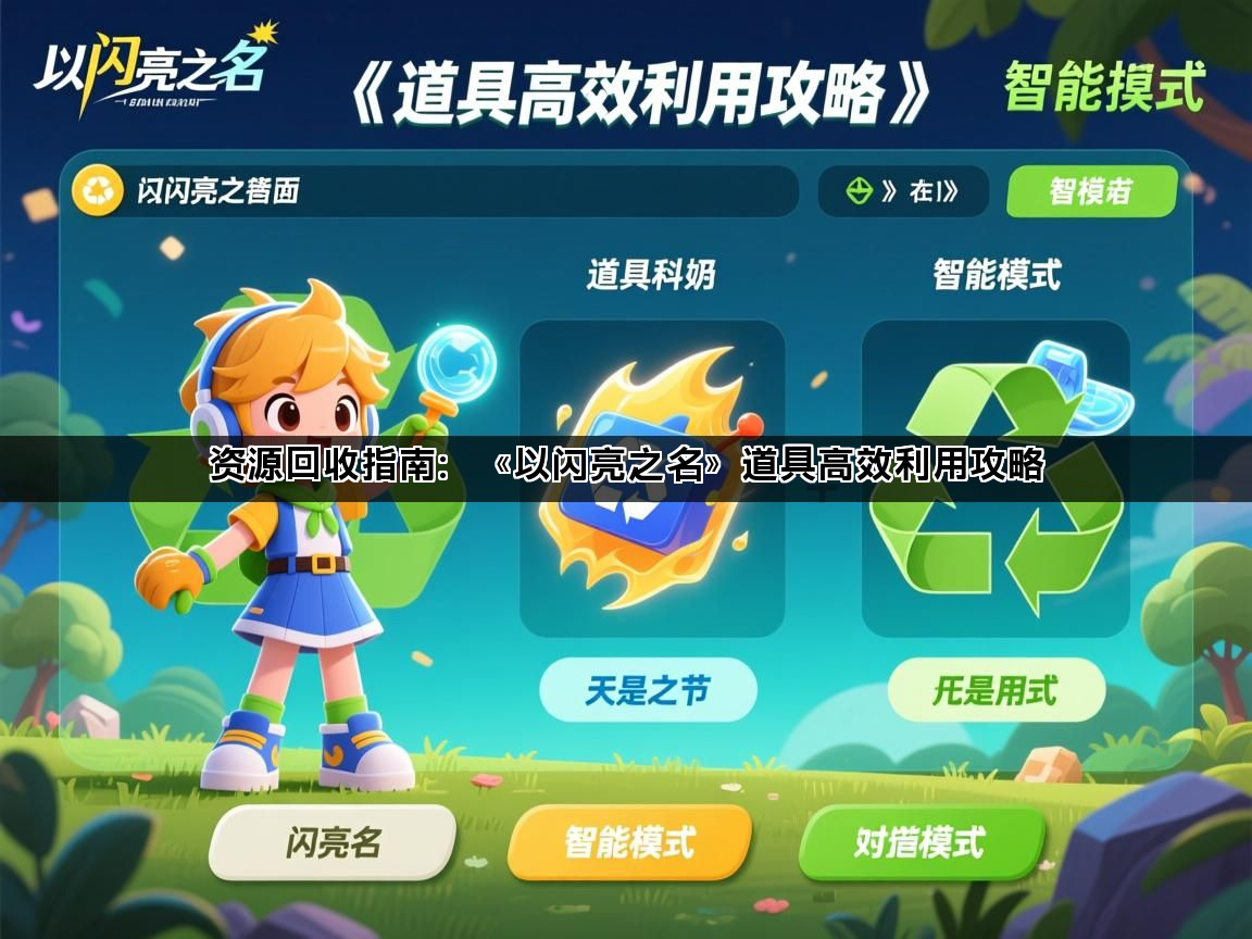 资源回收指南：《以闪亮之名》道具高效利用攻略