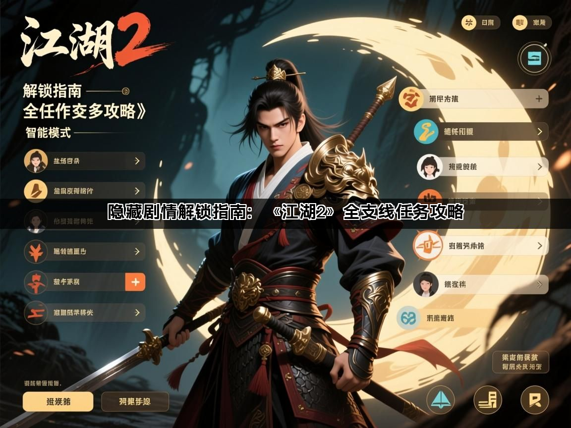 隐藏剧情解锁指南：《江湖2》全支线任务攻略