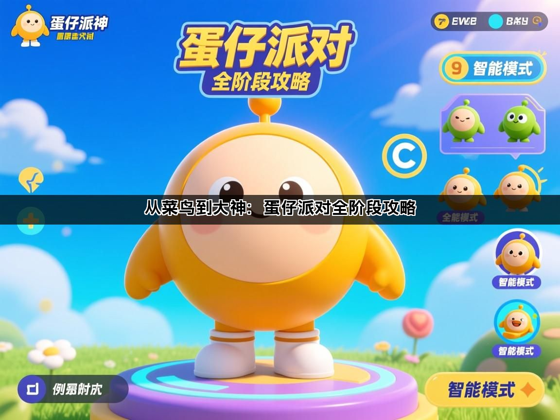 从菜鸟到大神：蛋仔派对全阶段攻略(图1)