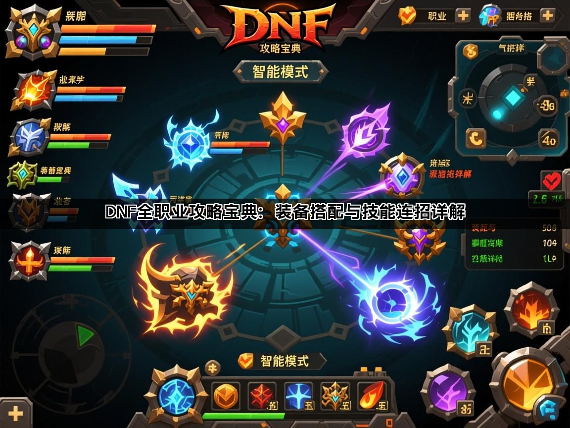 DNF全职业攻略宝典：装备搭配与技能连招详解