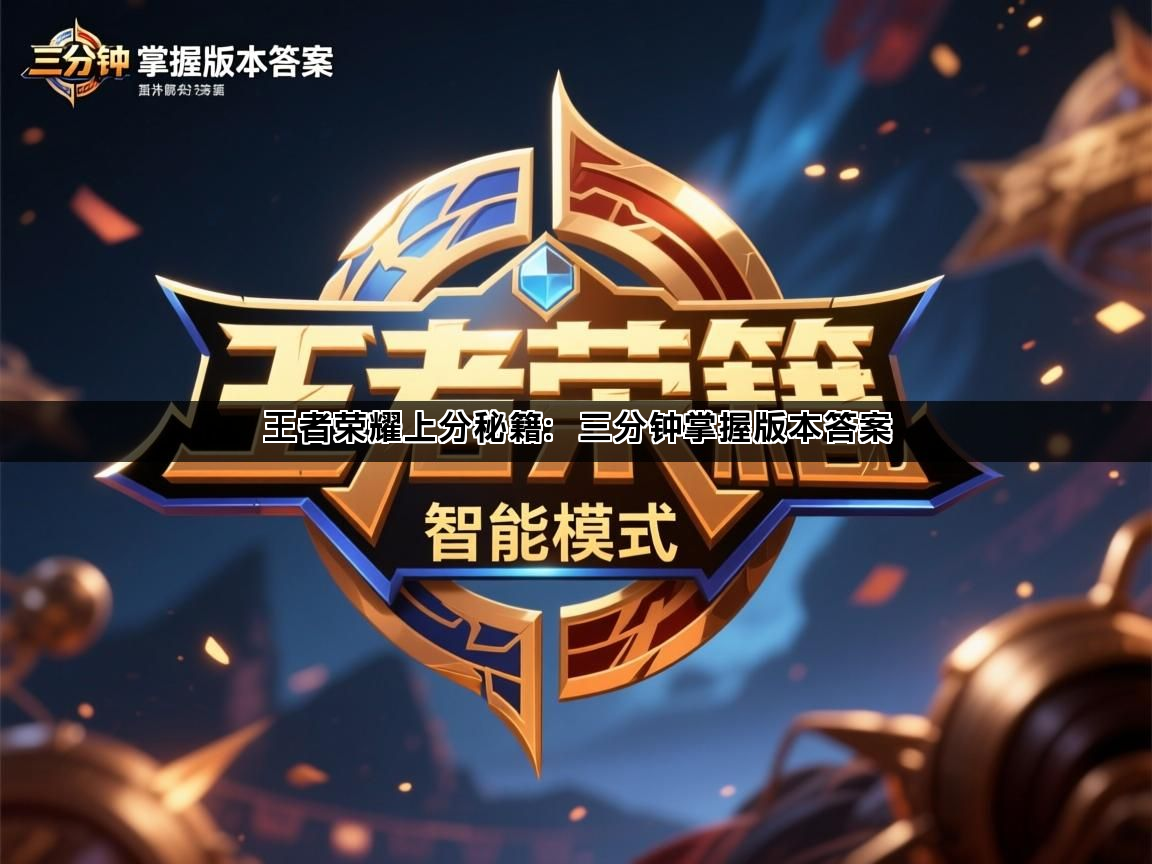王者荣耀上分秘籍：三分钟掌握版本答案(图1)