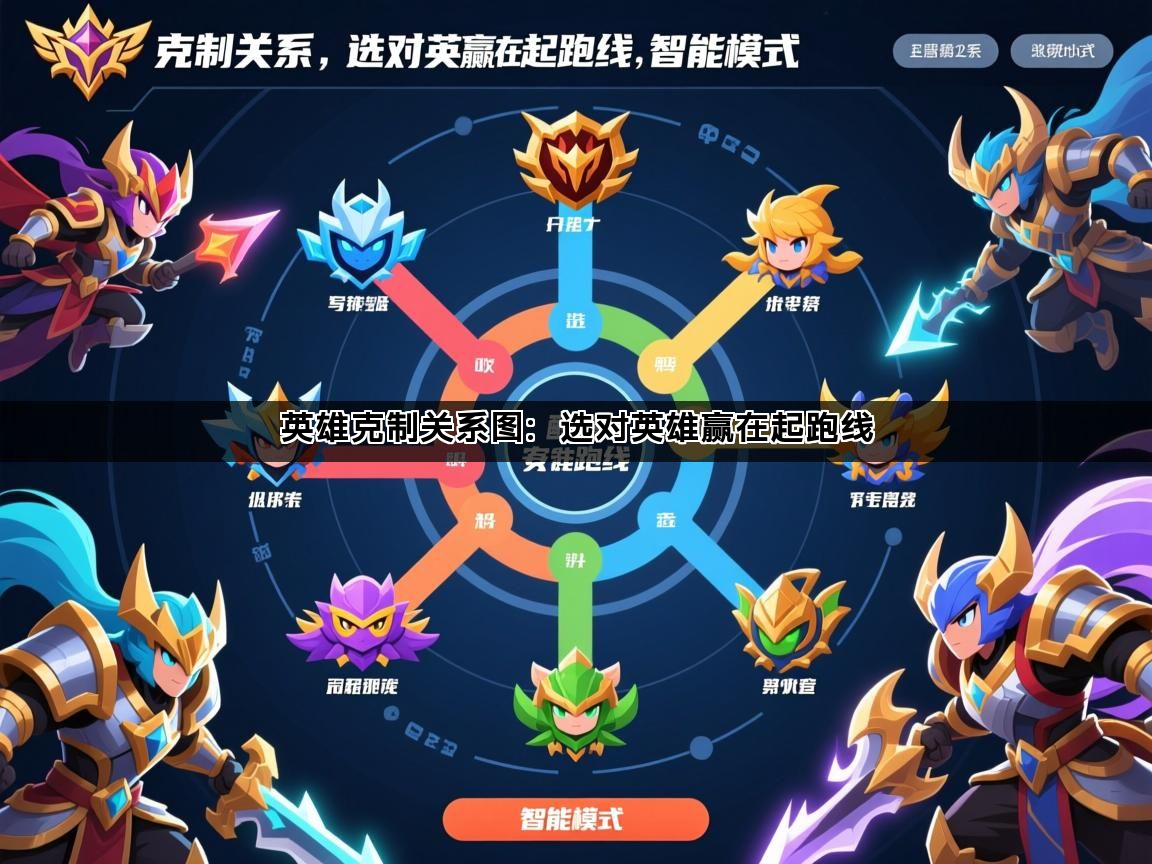 英雄克制关系图：选对英雄赢在起跑线