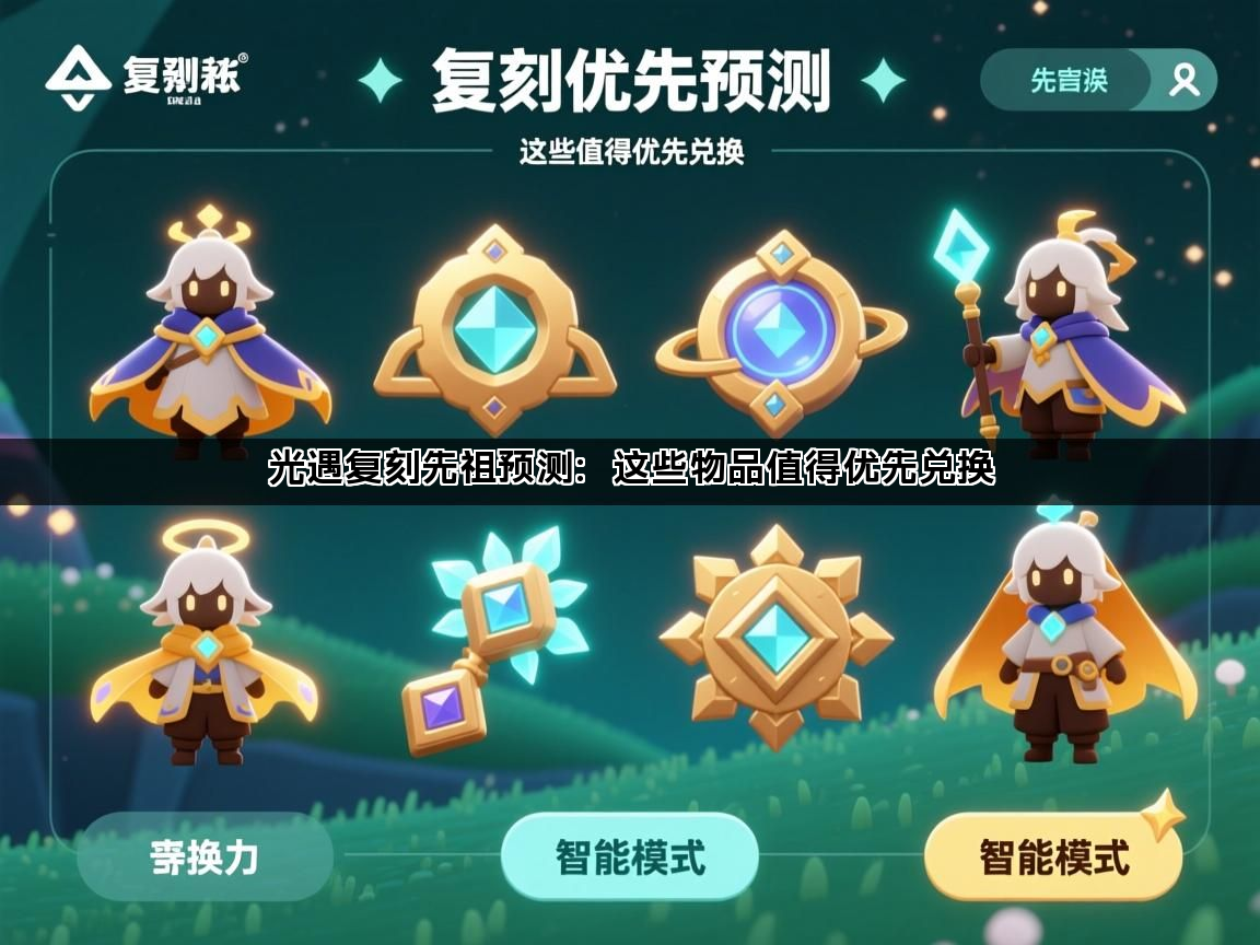 光遇复刻先祖预测：这些物品值得优先兑换