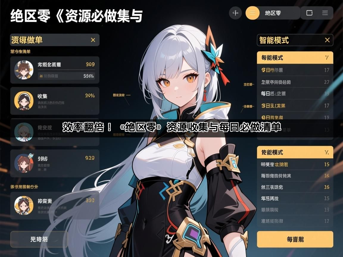 效率翻倍！《绝区零》资源收集与每日必做清单
