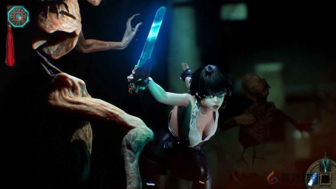 动作冒险游戏《孽债未清》新实机 大雷美女杀怪(图2)