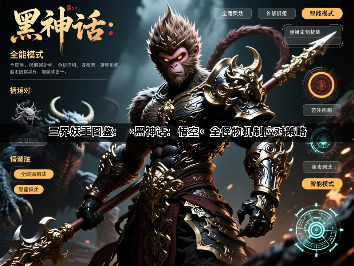 三界妖王图鉴：《黑神话：悟空》全怪物机制应对策略(图1)